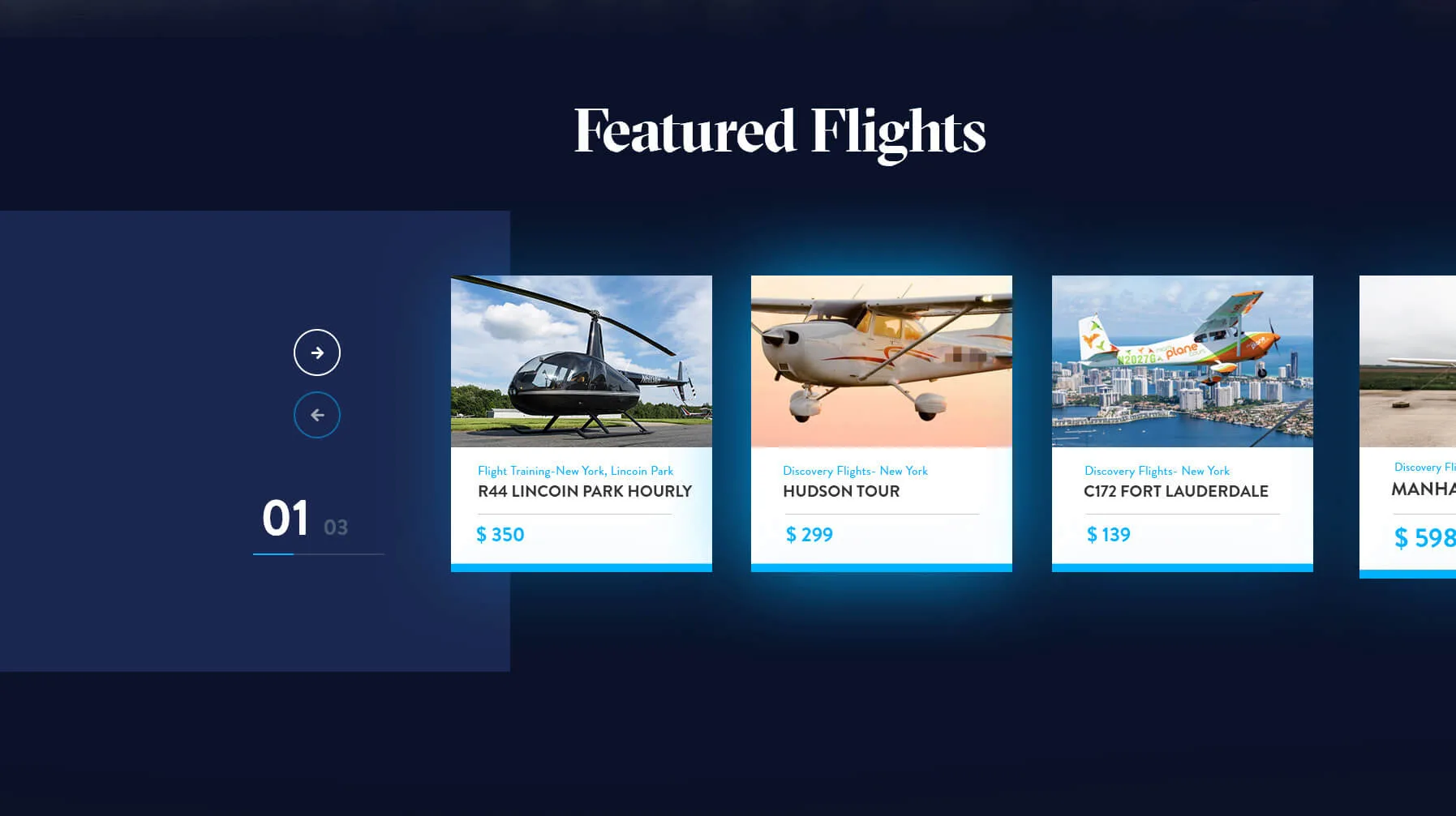 Airacer private jet charter booking interface - view 24