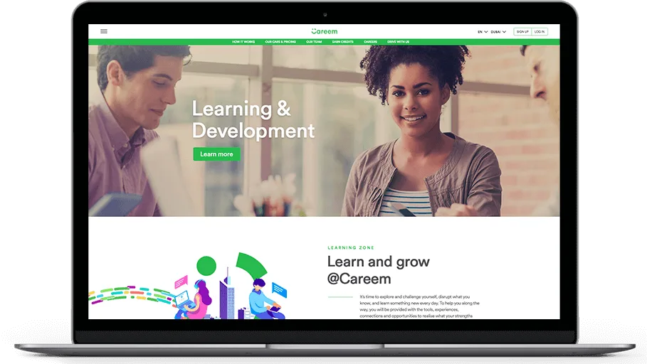 Careem super app interface design - view 24