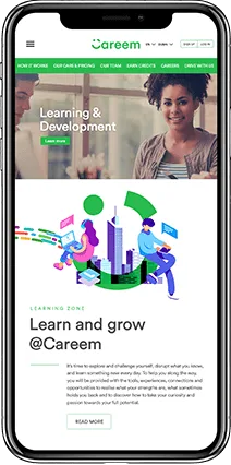 Careem super app interface design - view 25