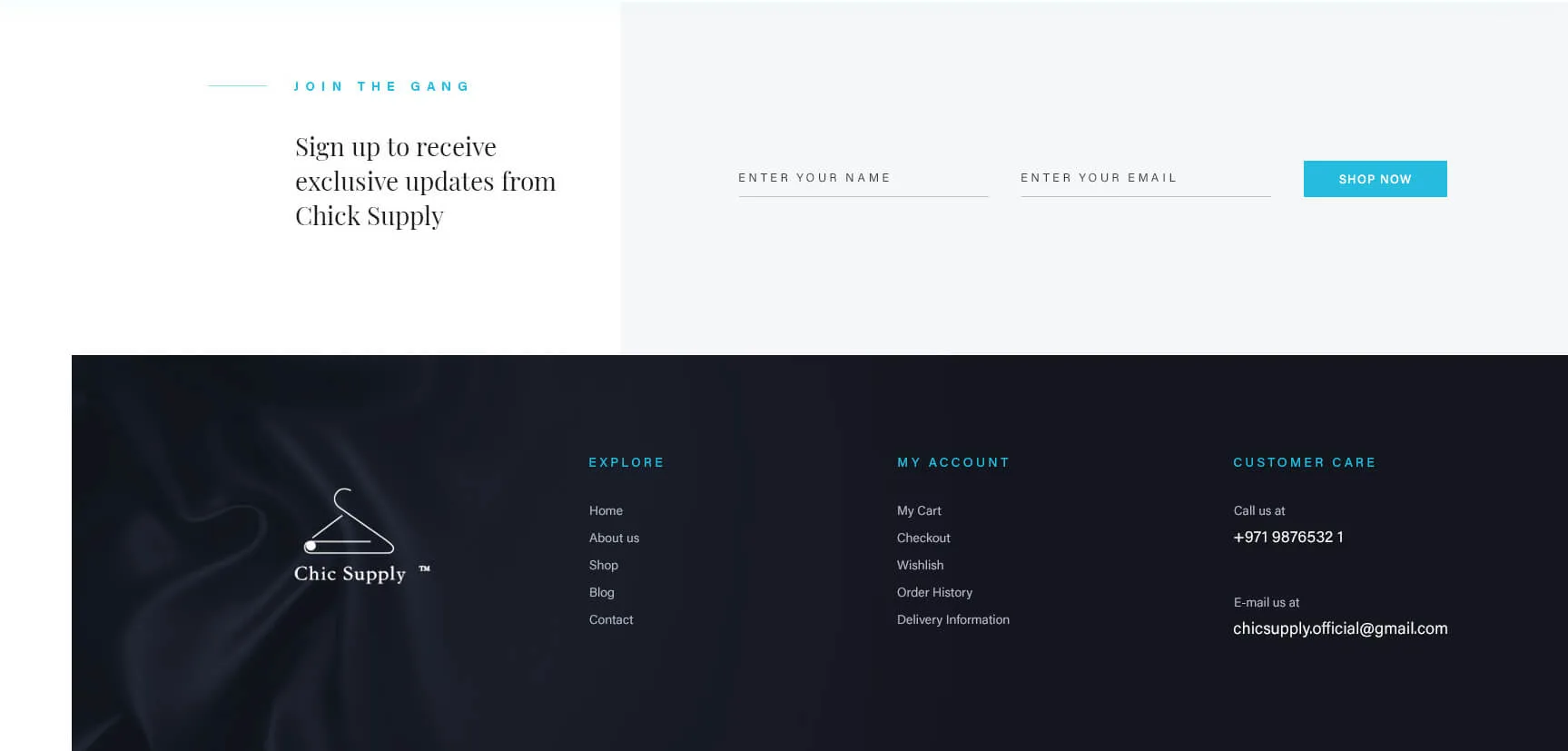 Chick Supply poultry supply chain website design - view 25