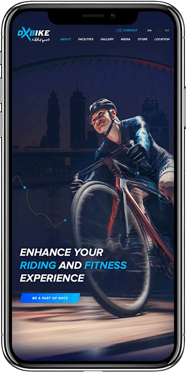 DX Bikes online store design - view 14
