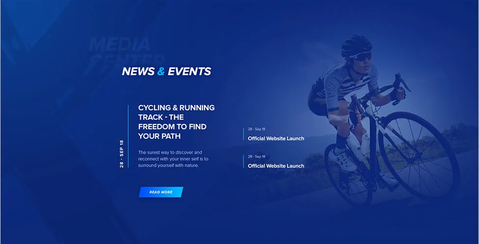 DX Bikes online store design - view 7