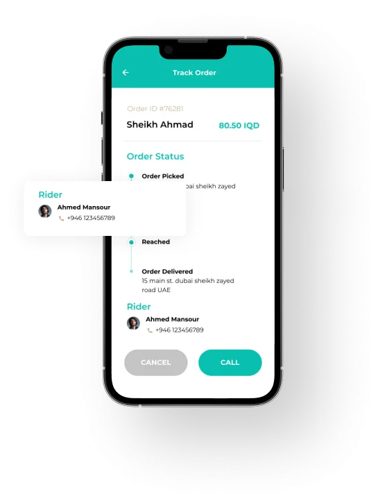 Order tracking