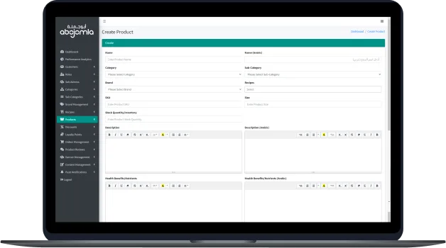Manage Products
